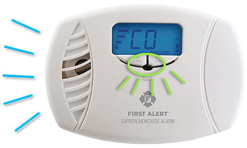 Alarms may emit an end of life signal or âchirpâ when the sensors have expired.