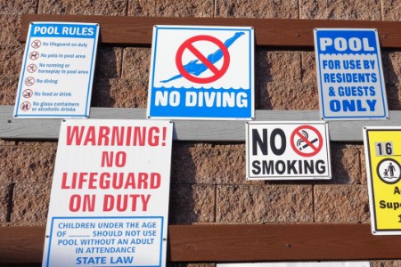 Pool Signs